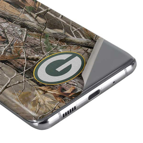 NFL Green Bay Packers Realtree AP Camo Galaxy S20 Plus Skin